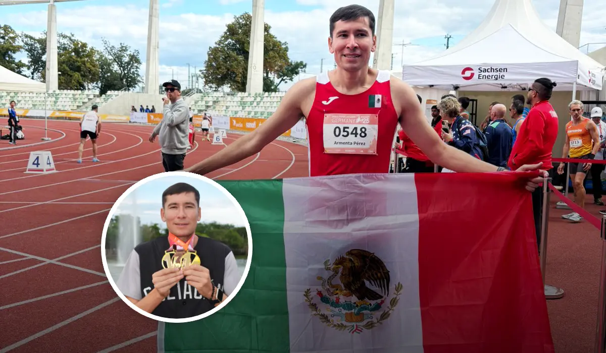 Desde Culiacán hasta Alemania: Javier Armenta brilla con doble oro y un bronce. Foto: Juan Madrigal/Cortesía