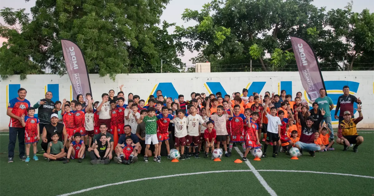 Jornada Deportiva del IMDEC fortalece valores y convivencia en la colonia Chulavista de Culiacán