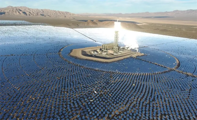 Las plantas termosolares garantizarán el suministro eléctrico para Baja California Sur. Foto: Cortesía