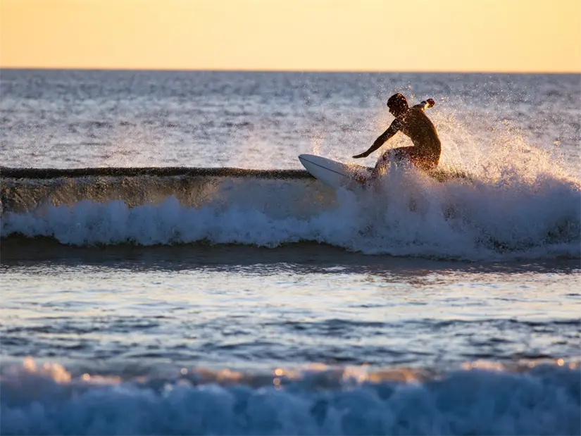 En Baja California Sur puedes encontrar diversas playas para surfear. Foto: Freepik. 