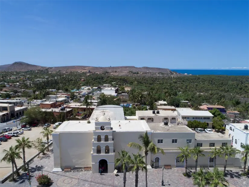 Pueblo Mágico de Todos Santos, ubicado en el estado de Baja California Sur. Foto: Cortesía