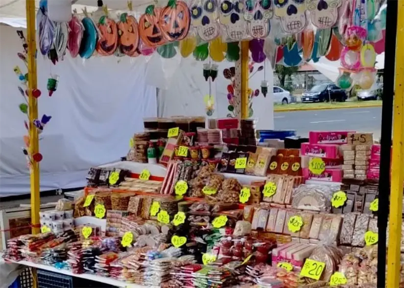 Ubicación del Tianguis de Muertitos en Aguascalientes