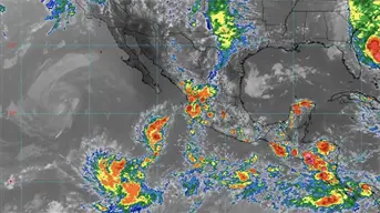 SMN: zona de baja presión en Guerrero podría generar fuertes lluvias y evolucionar a ciclón