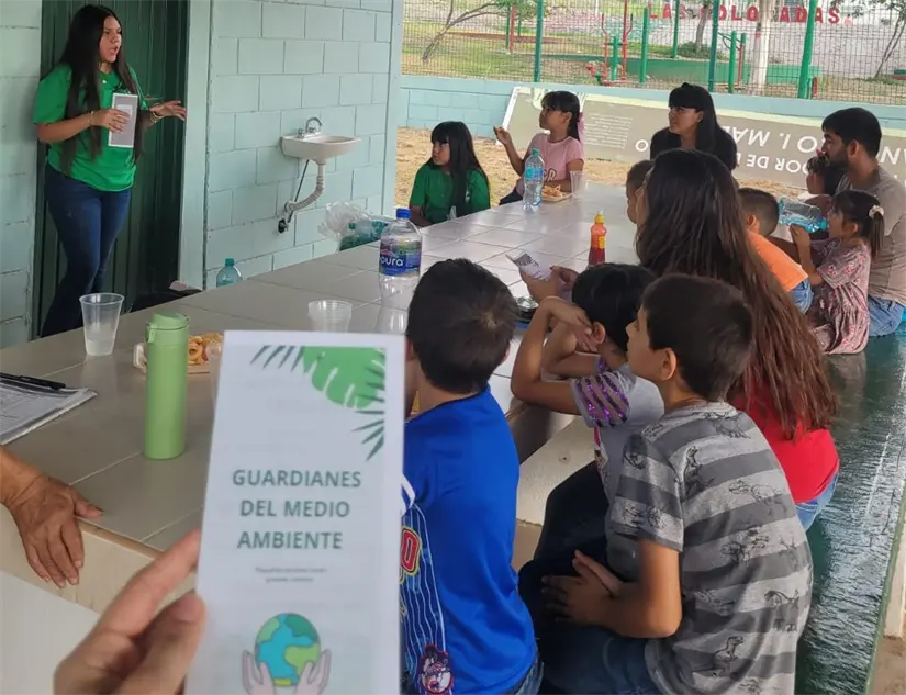 Marleny Jiménez es una la adolescente de Culiacán que promueve conciencia ambiental desde la infancia en Culiacán. Foto: Juan Madrigal