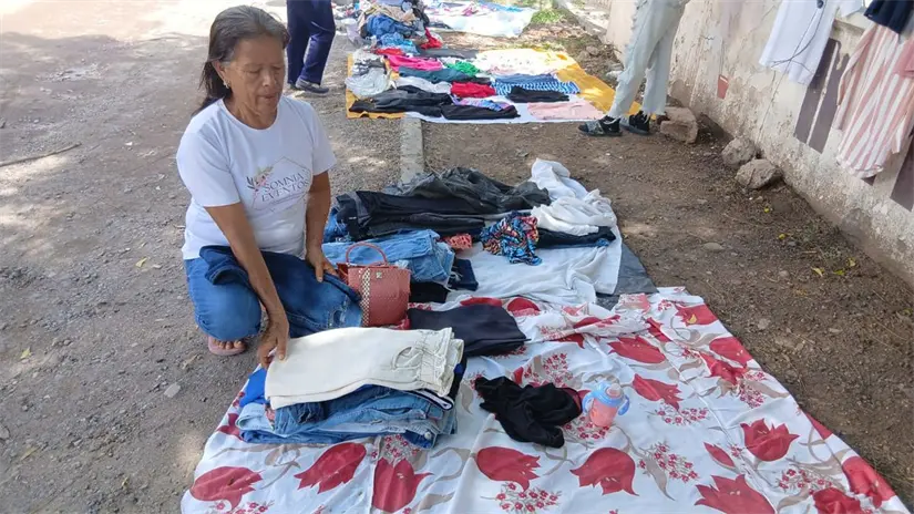 Emprendimiento y apoyo social se unen en el tianguis de CESAVVI Culiacán. Foto: TBN