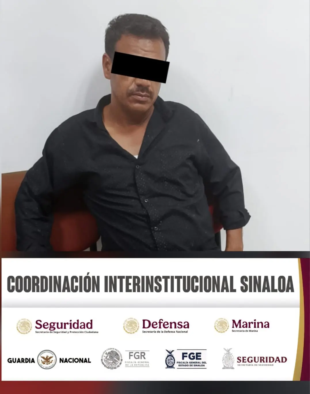 Persona detenida.