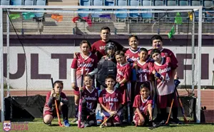 Erick Beltrán impulsa el hockey sobre pasto y valores en niños y niñas de Culiacán
