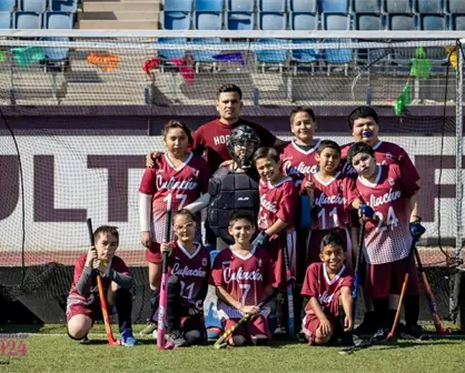 Erick Beltrán impulsa el hockey sobre pasto y valores en niños y niñas de Culiacán