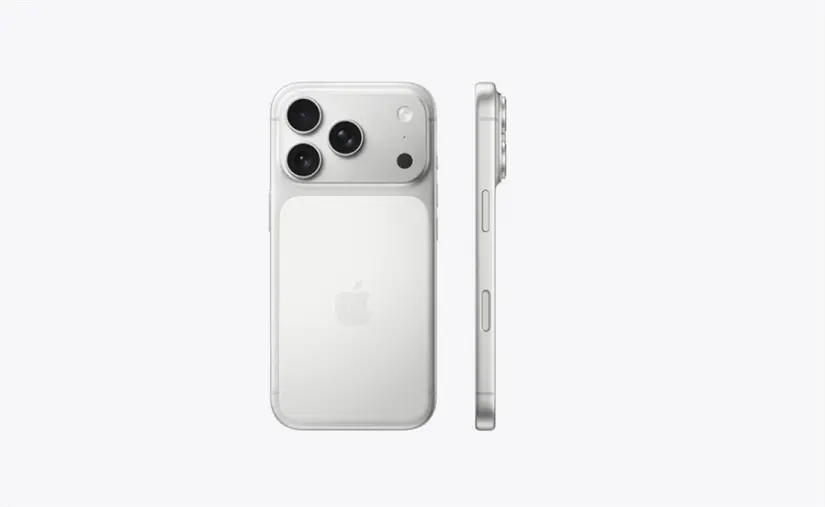 iPhone 17 Pro con cámara  trasera de 48 MP. Foto: Cortesía