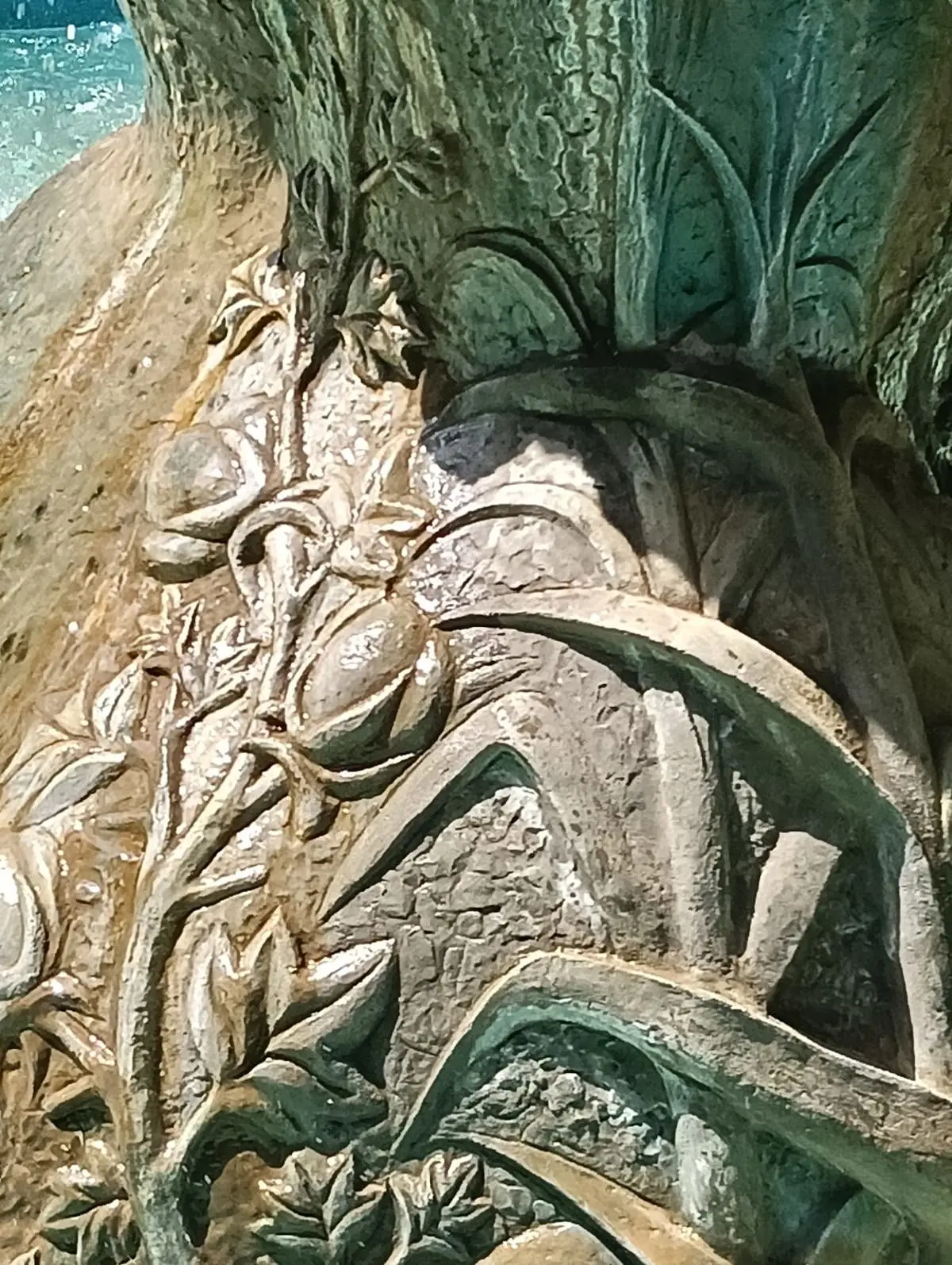 La obra tiene un trabajo delicado que ha sido preservado al paso del tiempo.