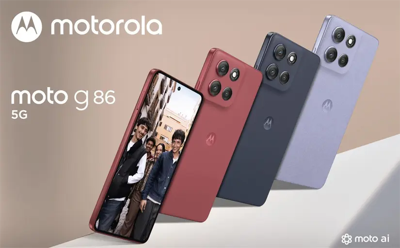 Motorola Moto G86 trae batería de 5,200 mAh. Foto: Cortesía