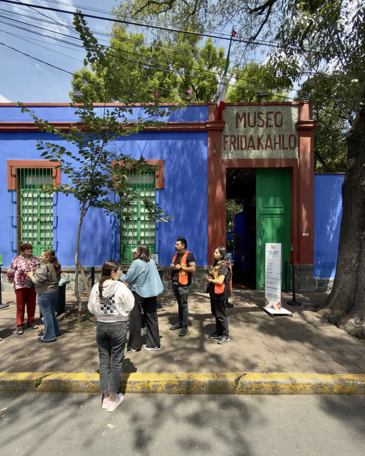 El en Museo de Frida Kahlo encontrarás grandes exposiciones de arte. Foto: Cortesía. 