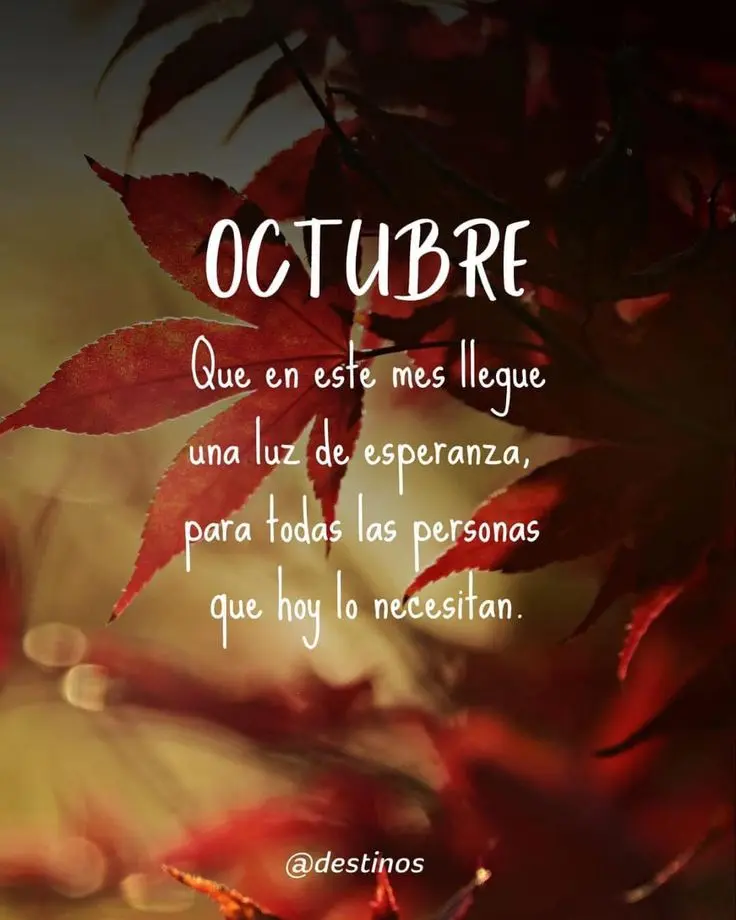 Da la bienvenida a octubre con estas imágenes. Foto: Pinterest.