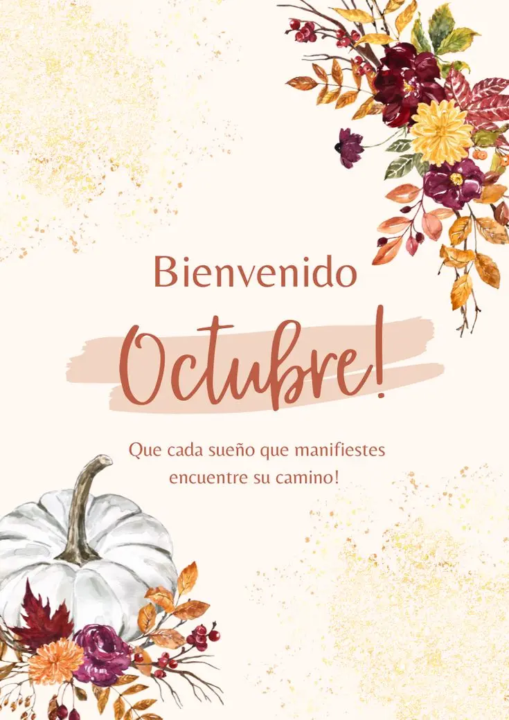 Da la bienvenida a octubre con estas imágenes. Foto: Pinterest.