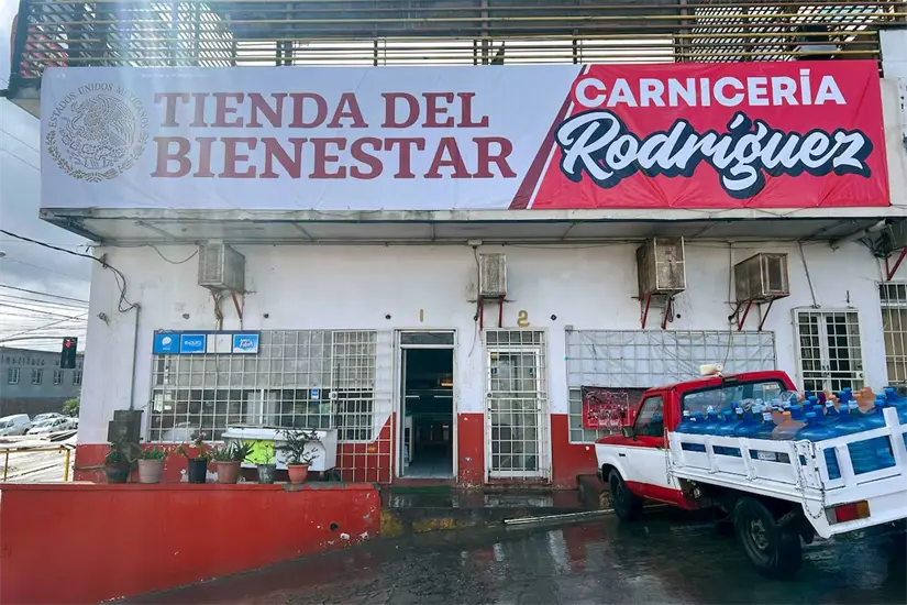 Tienda del bienestar en Baja California. Foto: Cortesía.