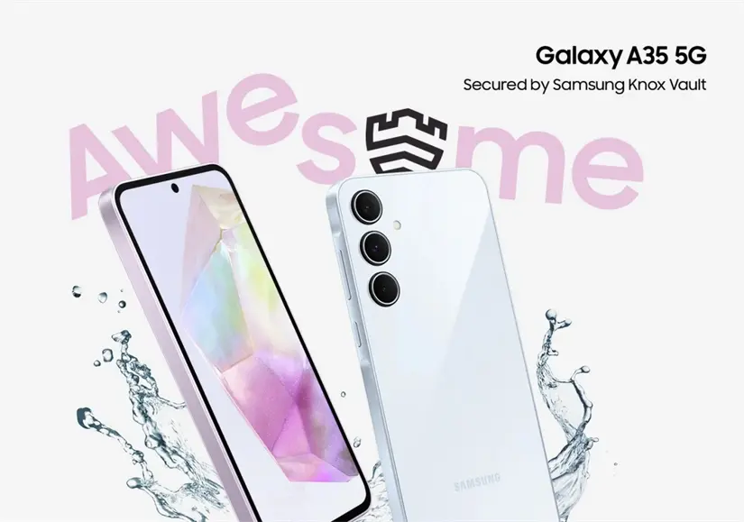 El Galaxy A35 está entre los favoritos de la gama media. Foto: Samsung