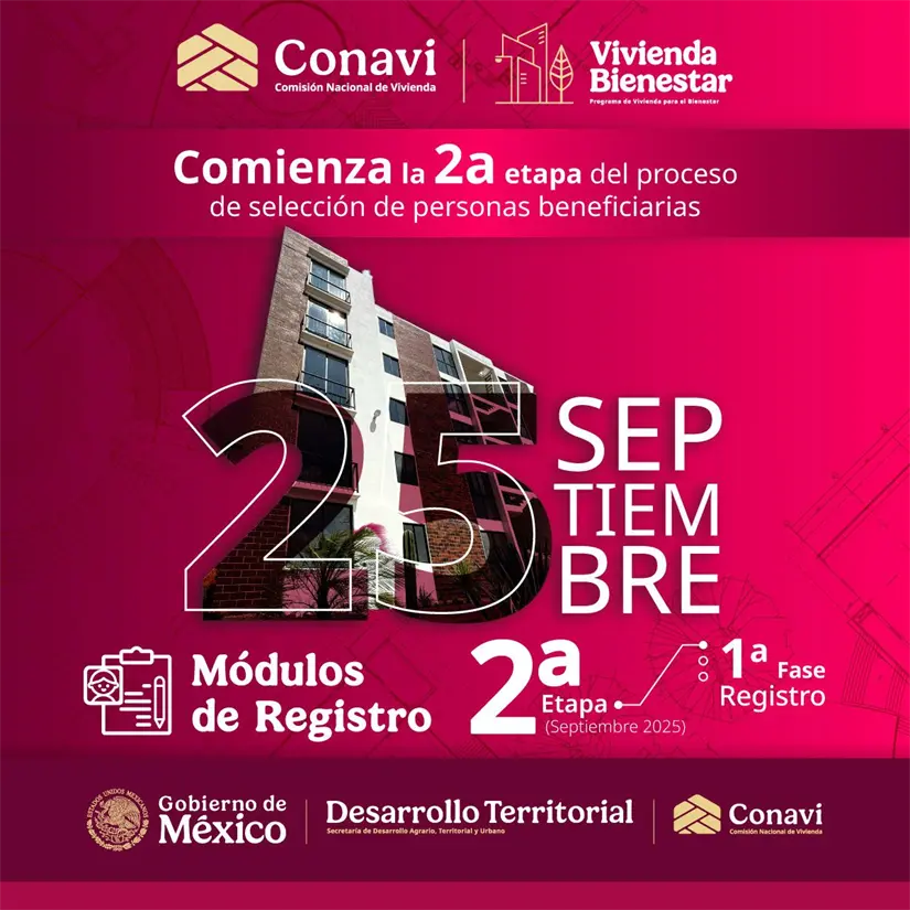 Segunda convocatoria para las Viviendas del Bienestar en Baja California Sur. Foto: Cortesía