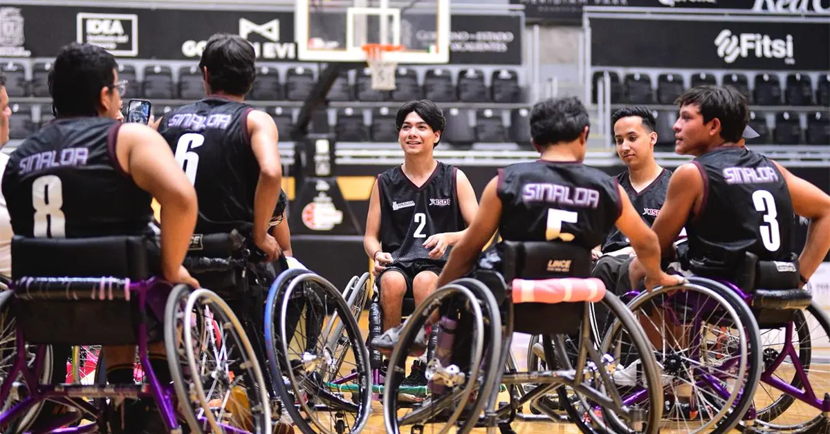 Sinaloa arrasa con tres victorias en Baloncesto en Silla de Ruedas en la Paralimpiada Nacional CONADE 2025