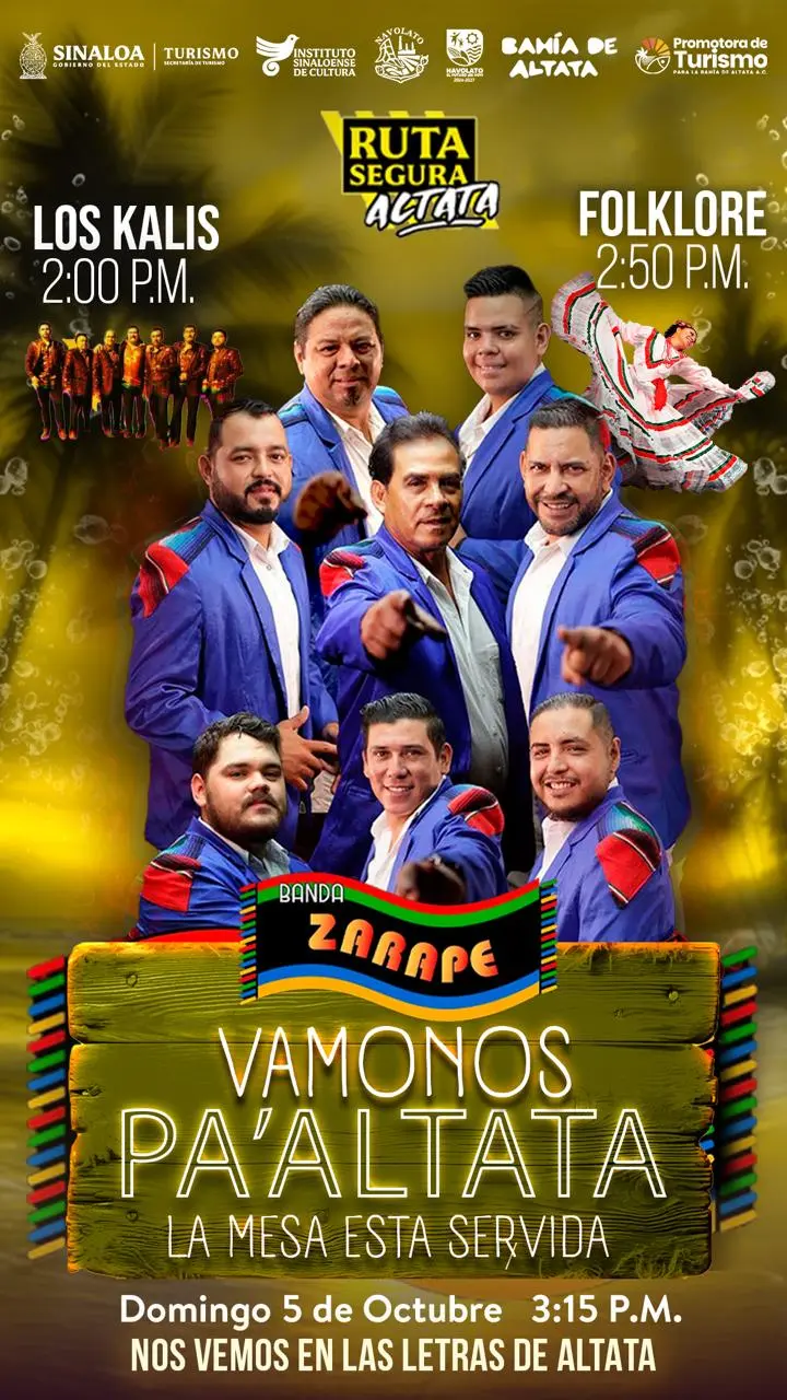 Un gran evento se espera para este domingo en Altata.