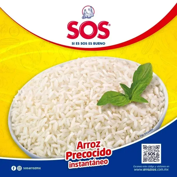 Arroz SOS es el mejor para consumir. Foto: Cortesía.