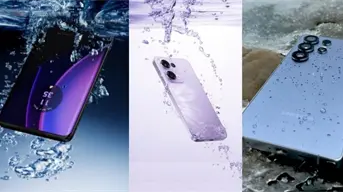 ¿Cuáles son los mejores celulares resistentes al agua este 2025?