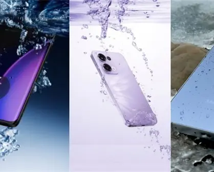 ¿Cuáles son los mejores celulares resistentes al agua este 2025?