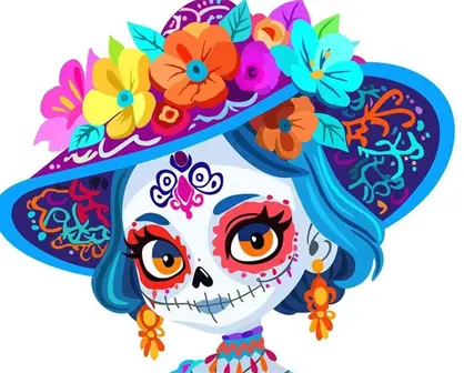 12 dibujos para descargar del Día de Muertos