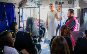El transporte Comunder Violeta es una realidad en Baja California y es gratis; destinado a mujeres estudiantes