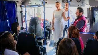 El transporte Comunder Violeta es una realidad en Baja California y es gratis; destinado a mujeres estudiantes