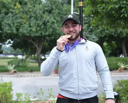 Sinaloense Luis Carlos López gana oro y rompe récord mundial en paratletismo