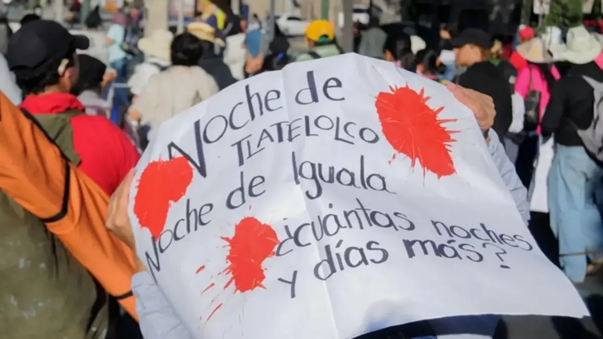Mega Marcha 2 de octubre.