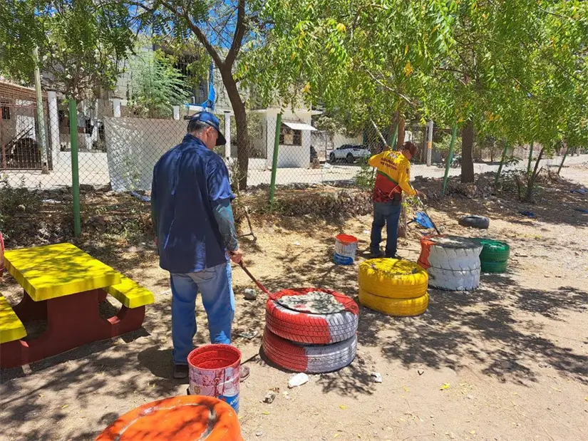 De la basura al renacer: así se transforma el Parque Progreso en Culiacán. Foto: Cortesía/TBN