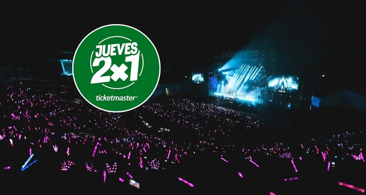 Entérate de los conciertos y shows que puedes conseguir al 2x1 en Ticketmaster. Foto: cortesía