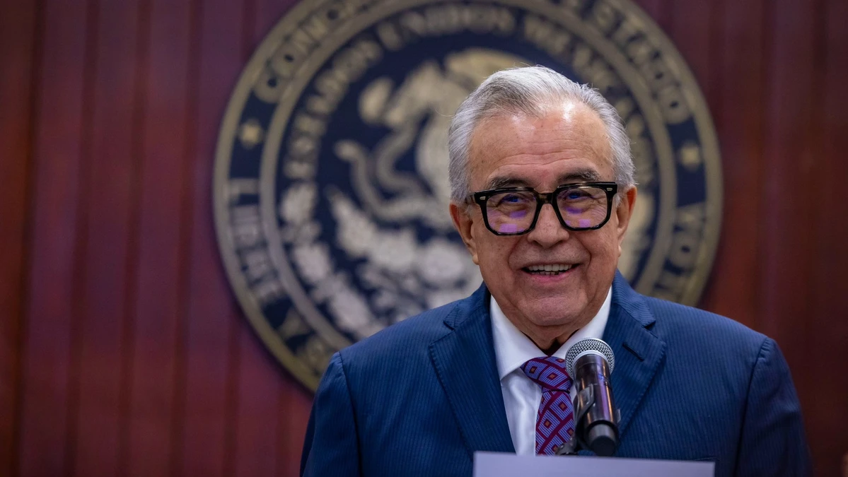 Rubén Rocha Moya, gobernador de Sinaloa.