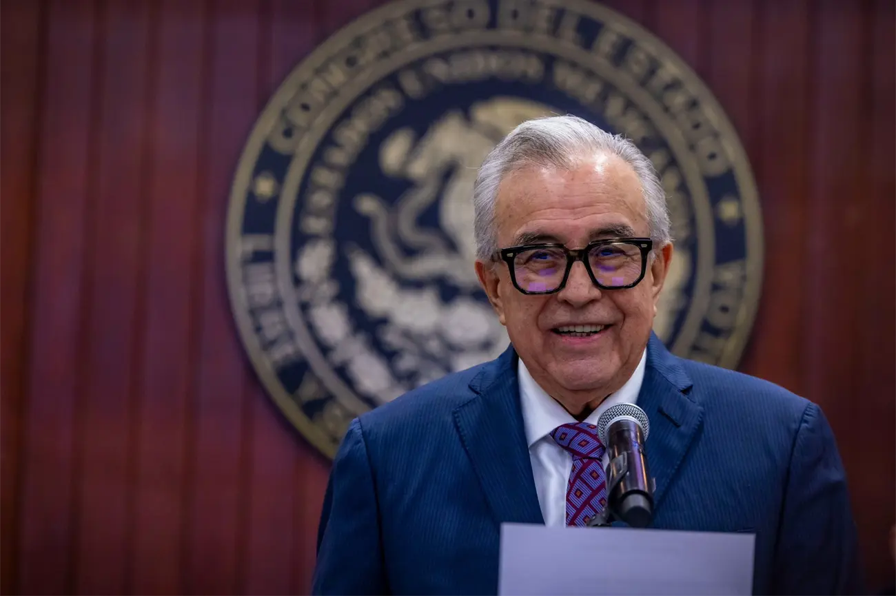 Rubén Rocha Moya, gobernador de Sinaloa.
