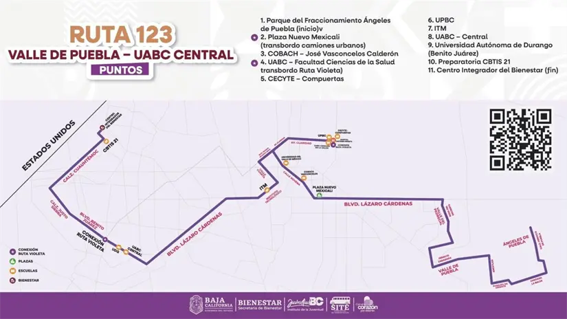Rutas de Comunder Violeta en Baja California. Foto: Cortesía