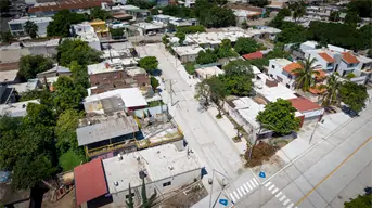 Vecinos de la colonia Emiliano Zapata en Culiacán celebran calles renovadas que mejoran su vida diaria