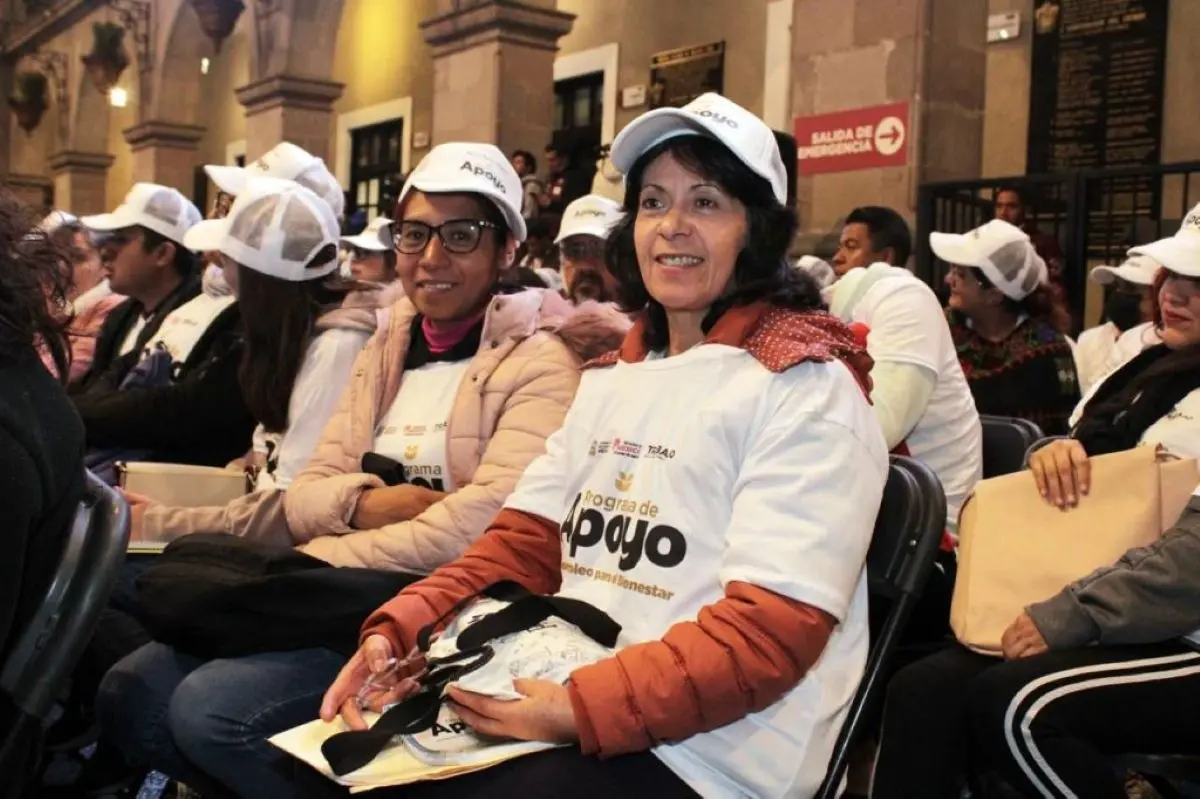 Apoyo del programa de Desempleo 2025 en el Estado de México. Foto: Cortesía
