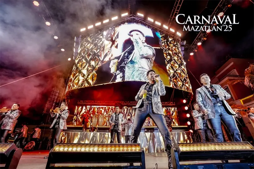 Se espera que pronto se den a conocer los artistas que estarán en el Carnaval de Mazatlán 2026. Foto: Cortesía