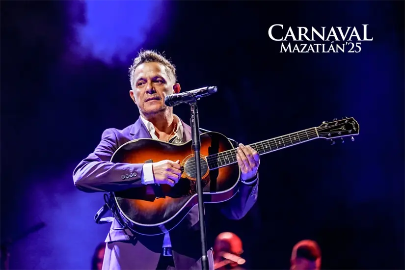 Alejandro Sanz fue uno de los artistas estelares del Carnaval 2025. Foto: Cortesía