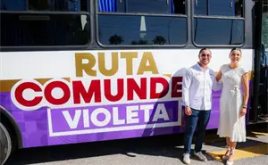 Comunder Violeta: lanzan transporte público para mujeres estudiantes en Mexicali