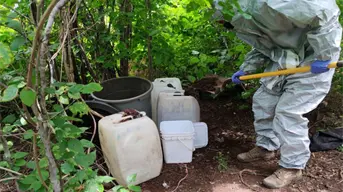 En Culiacán aseguran sustancias químicas con valor de 13 millones de pesos