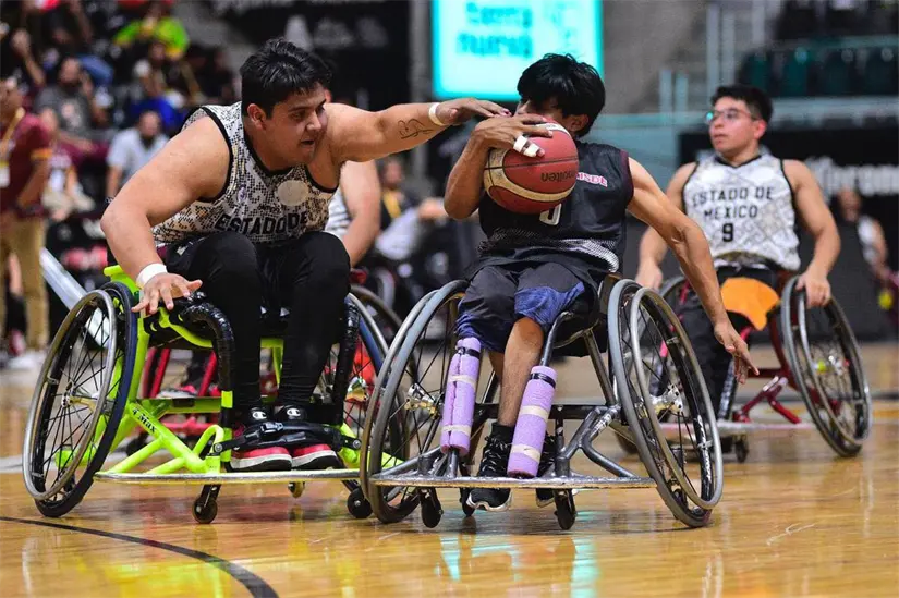 Con garra y disciplina, Sinaloa brilla con plata en Baloncesto en Silla de Ruedas. Foto: ISDE