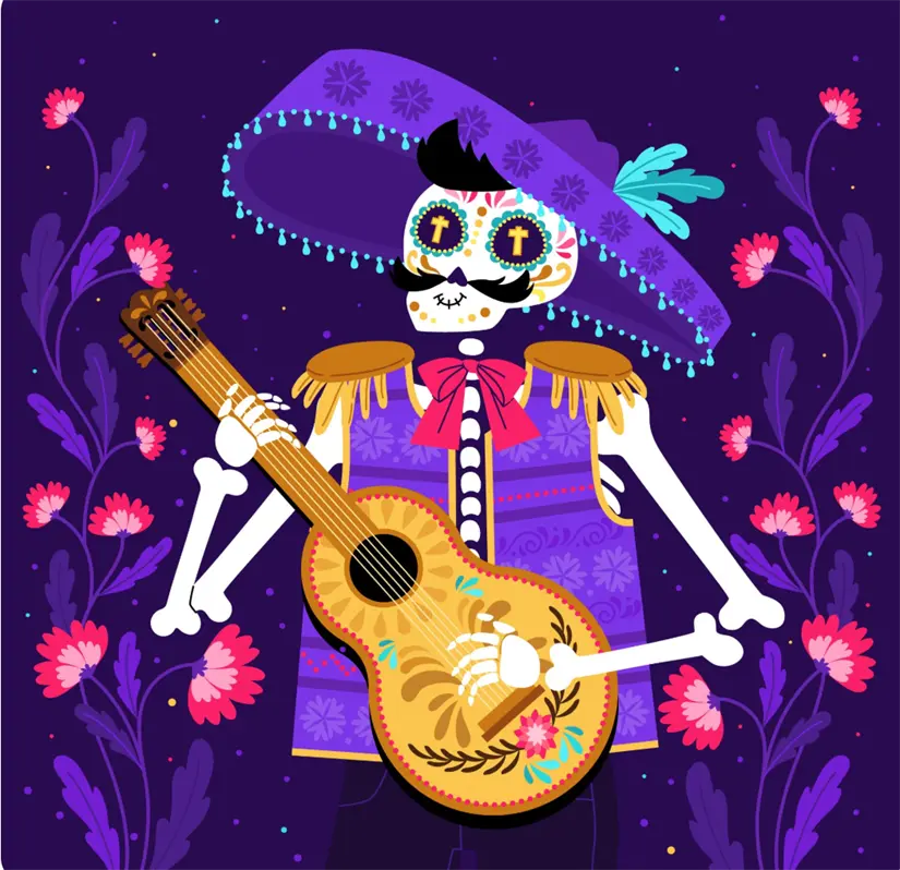 Canciones para niños referentes al Día de Muertos. Foto: cortesía.