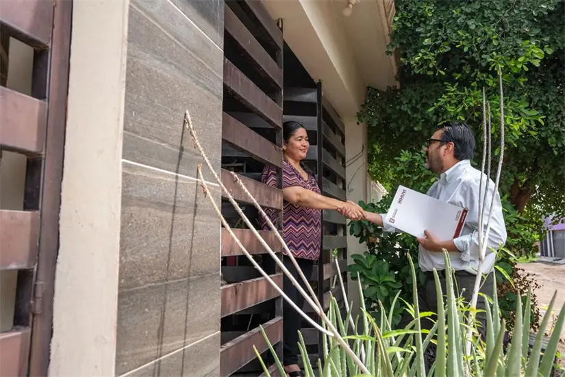 Certeza jurídica y tranquilidad para las familias de Nueva Galicia. Foto: Ayuntamiento de Culiacán