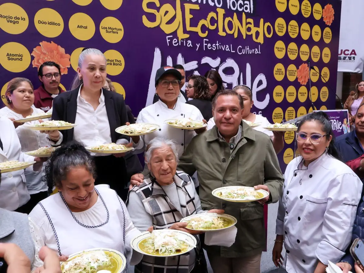 Invitan a la Feria de la Enchilada 2025 en Toluca. Foto: Cortesía