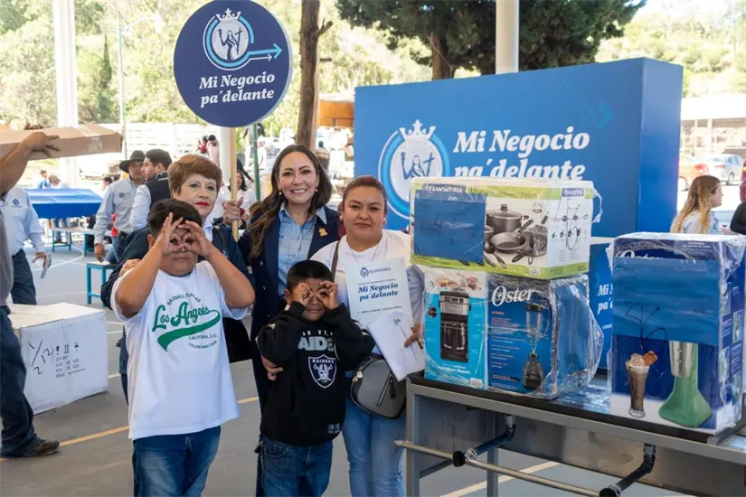 Parte de los apoyos de Mi Negocio pa’delante en Guanajuato. Foto: Cortesía