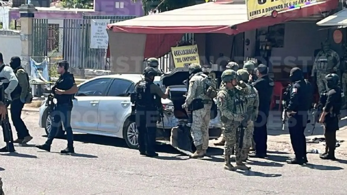 El rescate ocurrió tras un enfrentamiento entre civiles armados y fuerzas de seguridad. Foto: Noroeste