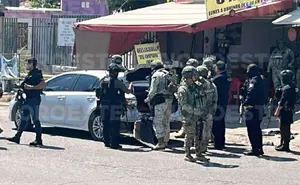 Rescatan a escolta del hijo de Rocha Moya durante fuerte operativo en Culiacán