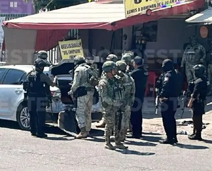 Rescatan a escolta del hijo de Rocha Moya durante fuerte operativo en Culiacán